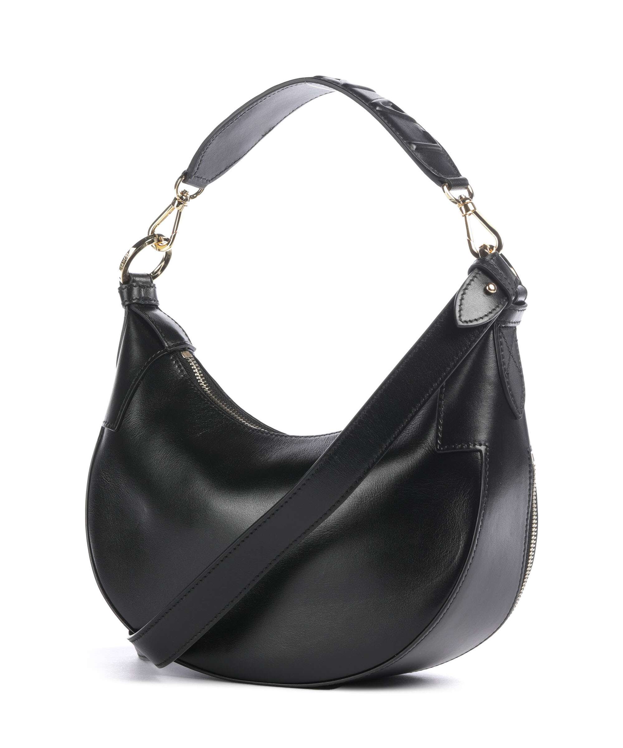 Lancel Origami S Hobo bag black