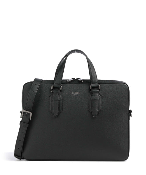 Lancel Charlie Briefcase black