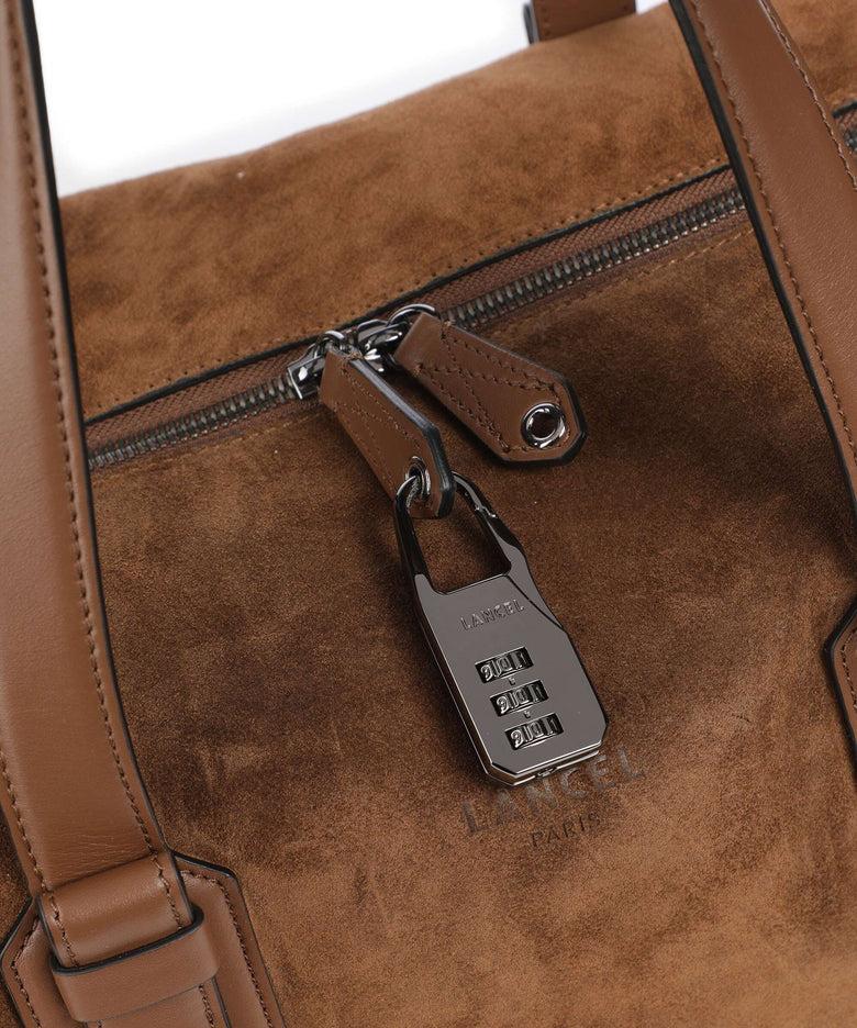 Lancel Charlie Weekend bag tobacco
