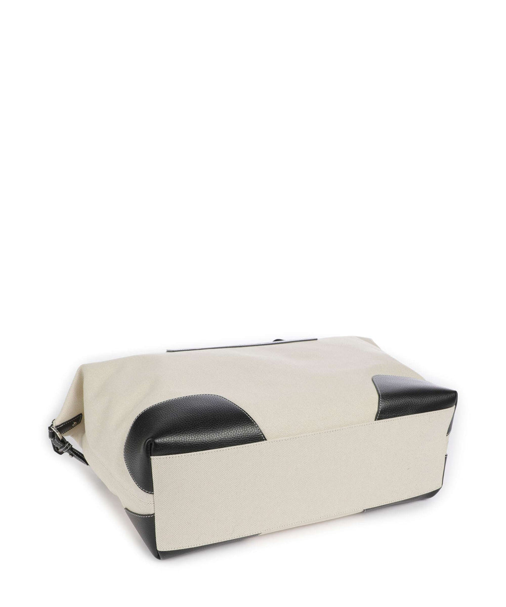 Lancel Escapade Weekend bag natural/black