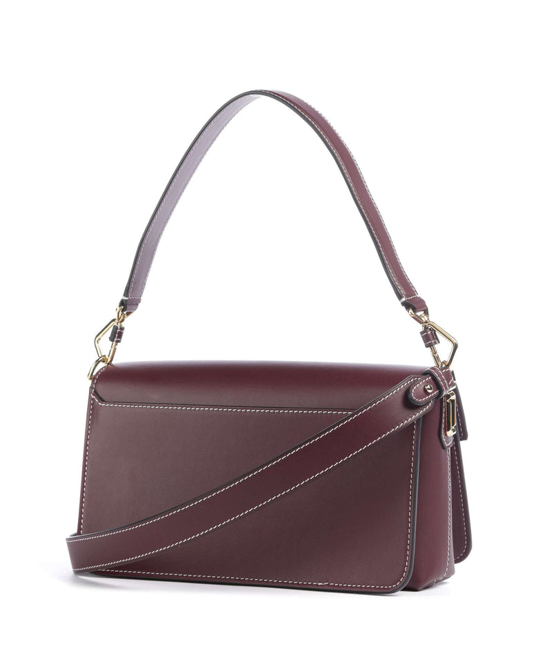 Lancel Angele M Shoulder bag cassis