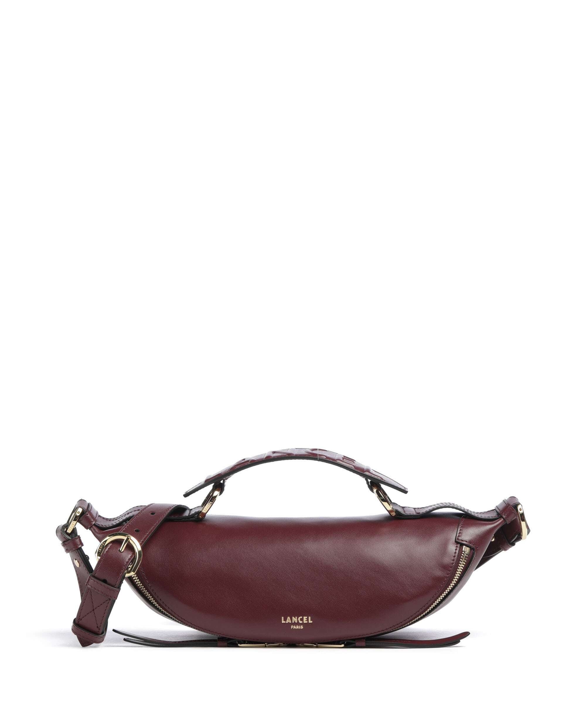 Lancel Origami S Crossbody bag cassis