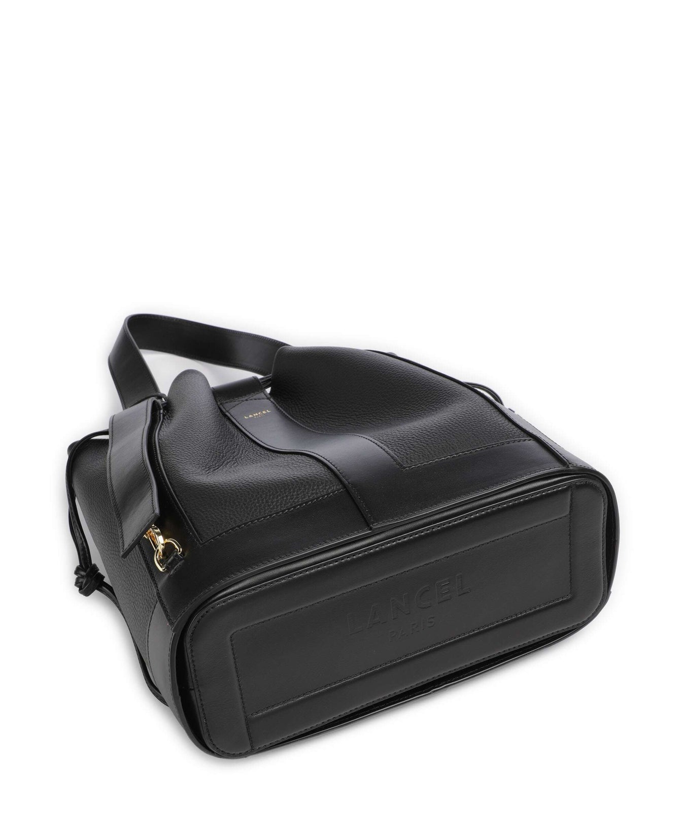 Lancel Elles M Bucket bag black