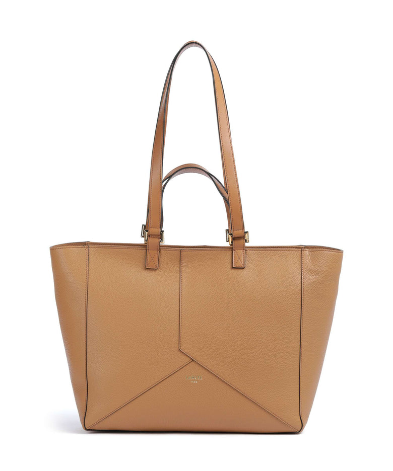 Lancel Enveloppe M Tote bag camel