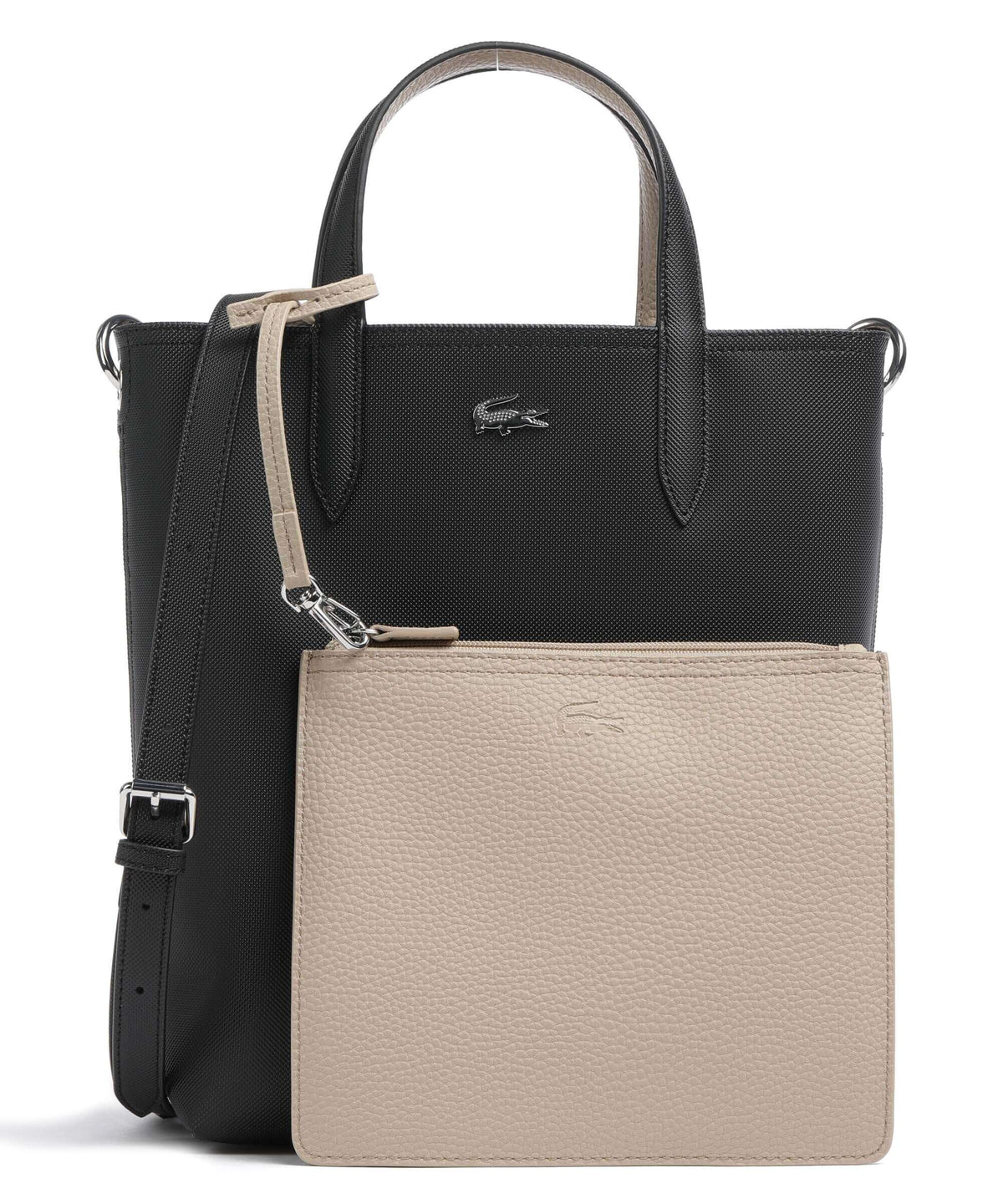 Lacoste Anna Handbag noir/krema