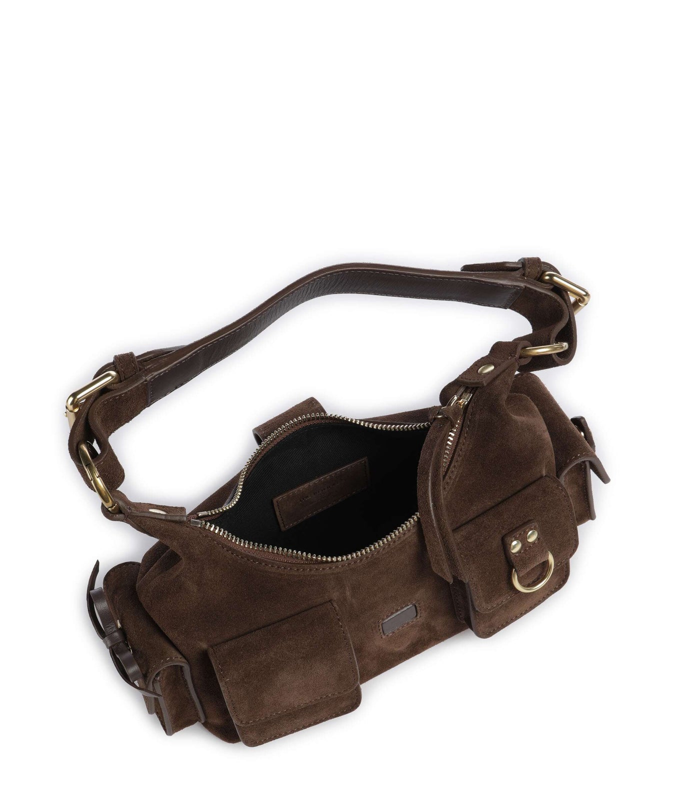 The Kooples Amelia Small Shoulder bag chocolate