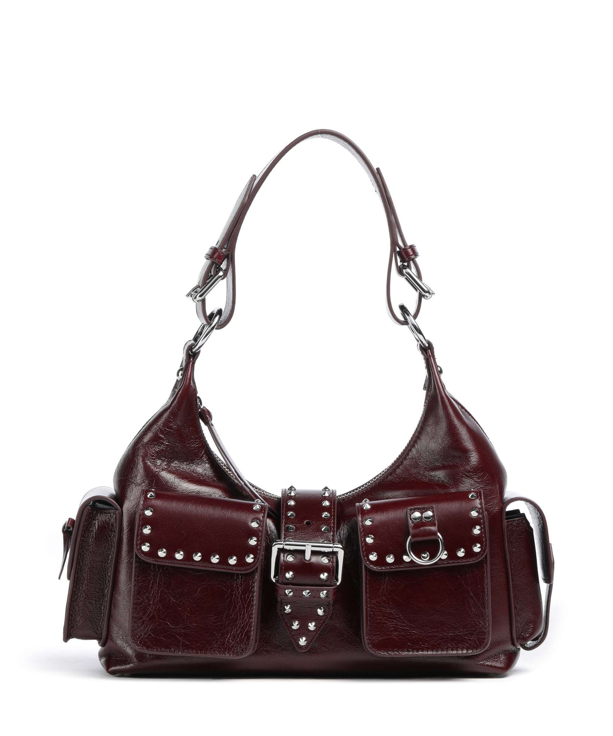 The Kooples Amelia Shoulder bag bordeaux