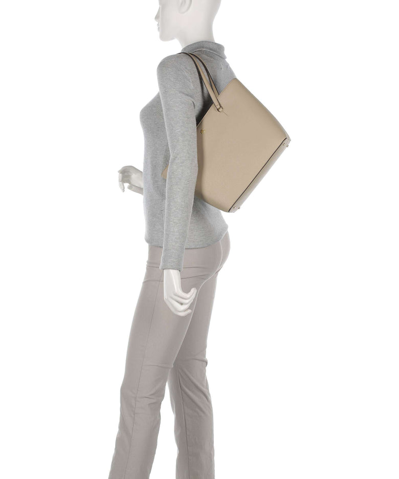 Lauren Ralph Lauren Karly Medium Tote bag birch tan