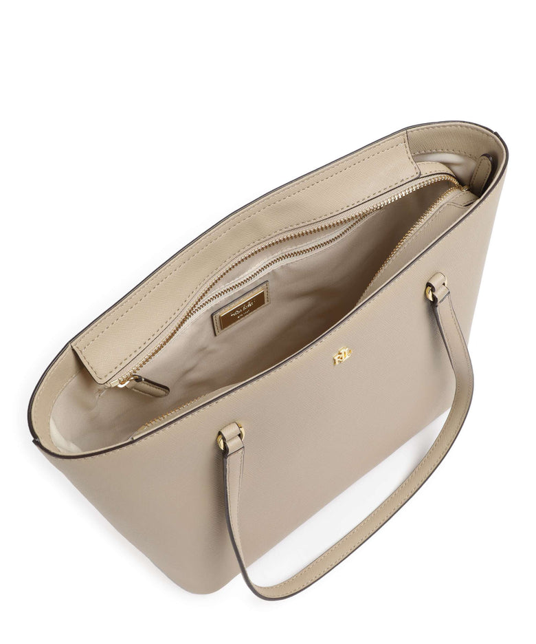 Lauren Ralph Lauren Karly Medium Tote bag birch tan