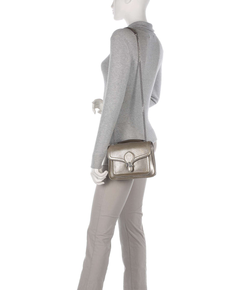 Lauren Ralph Lauren Bradley Small Shoulder bag antique silver