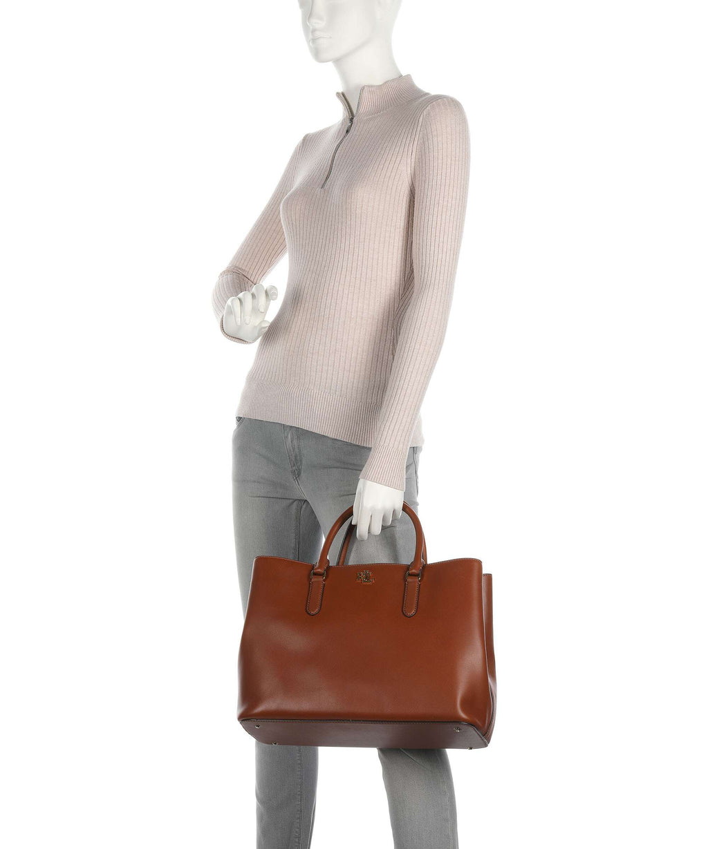 Lauren Ralph Lauren Marcy 36 Handbag tan
