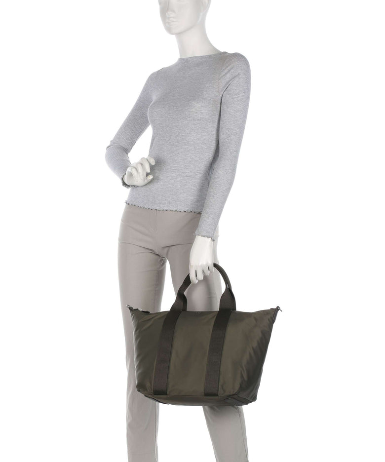 Lauren Ralph Lauren Stevie Medium Handbag dark olive