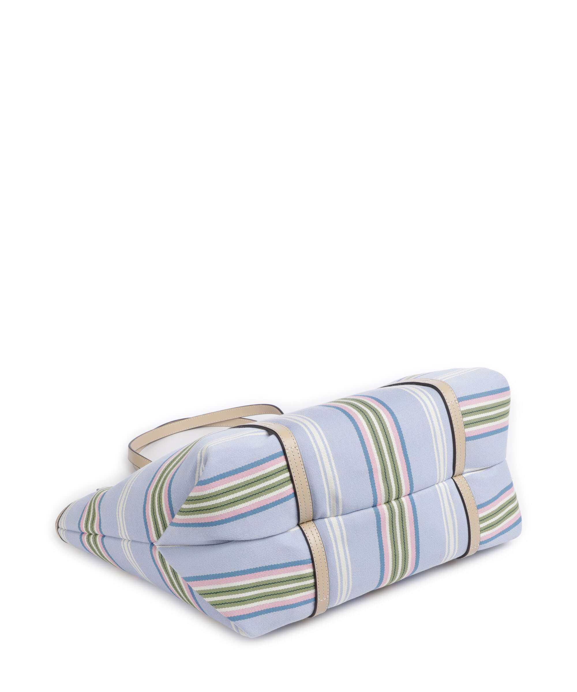 Lauren Ralph Lauren Emerie Large Tote bag carolina stripe/sand dune
