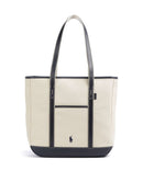 Polo Ralph Lauren Canvas Medium Ostoskassi ecru/navy