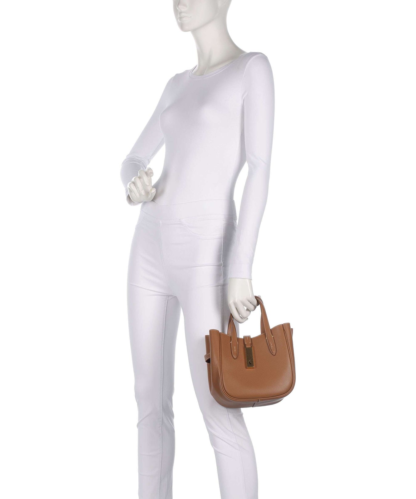 Polo Ralph Lauren ID Collection Small Handbag toffee