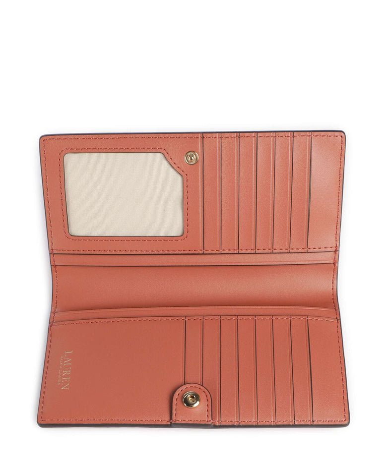 Lauren Ralph Lauren Medium Wallet red terracotta