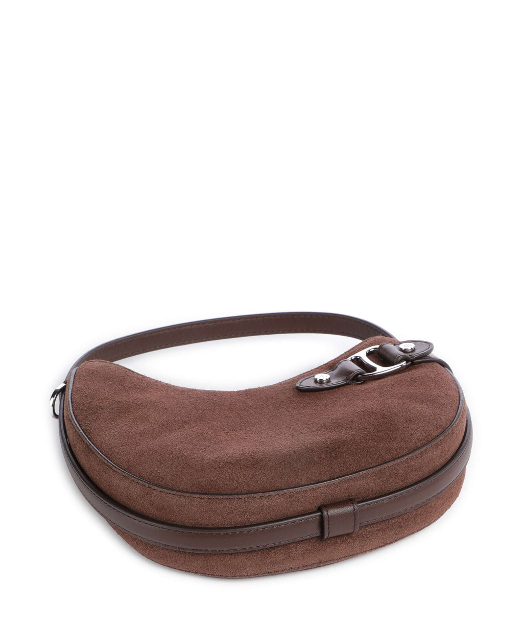 Lauren Ralph Lauren Tasha Small Handbag dark hickory