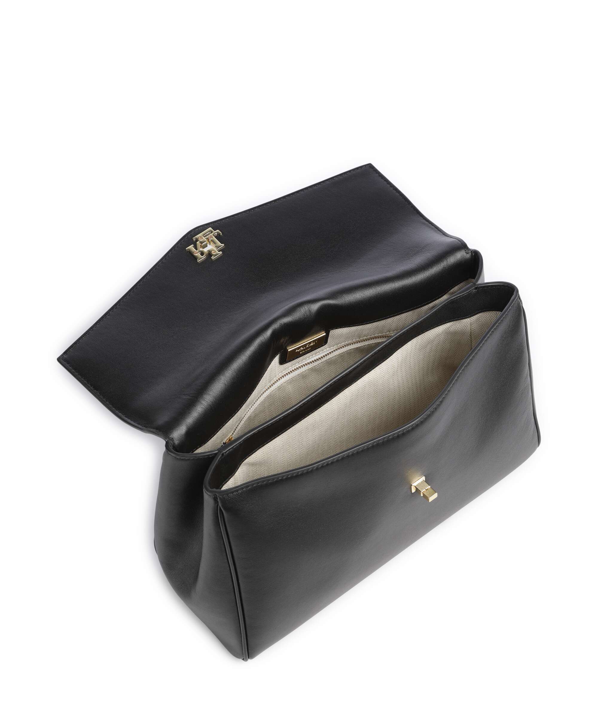Lauren Ralph Lauren Farrah Medium Handbag black