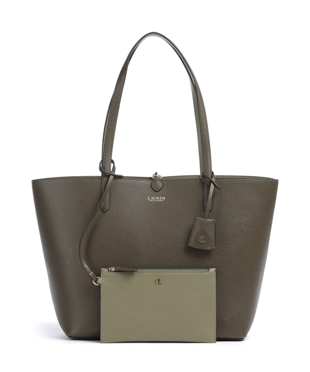 Lauren Ralph Lauren Medium Tote bag botanic green/sage green