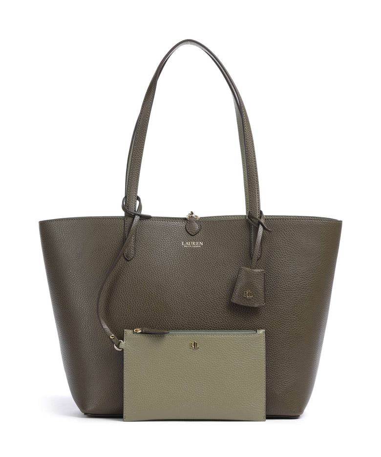 Lauren Ralph Lauren Medium Tote bag botanic green/sage green