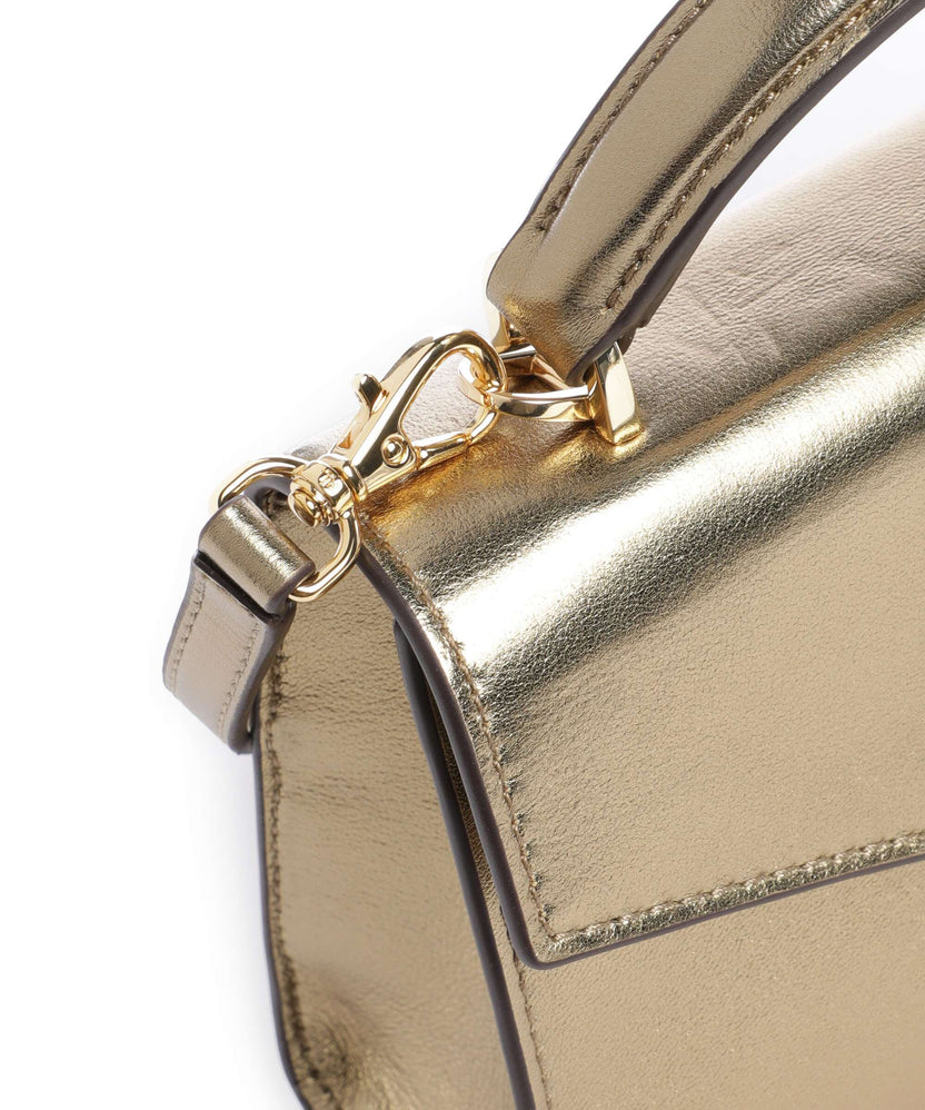 Lauren Ralph Lauren Farrah Small Handbag antique gold