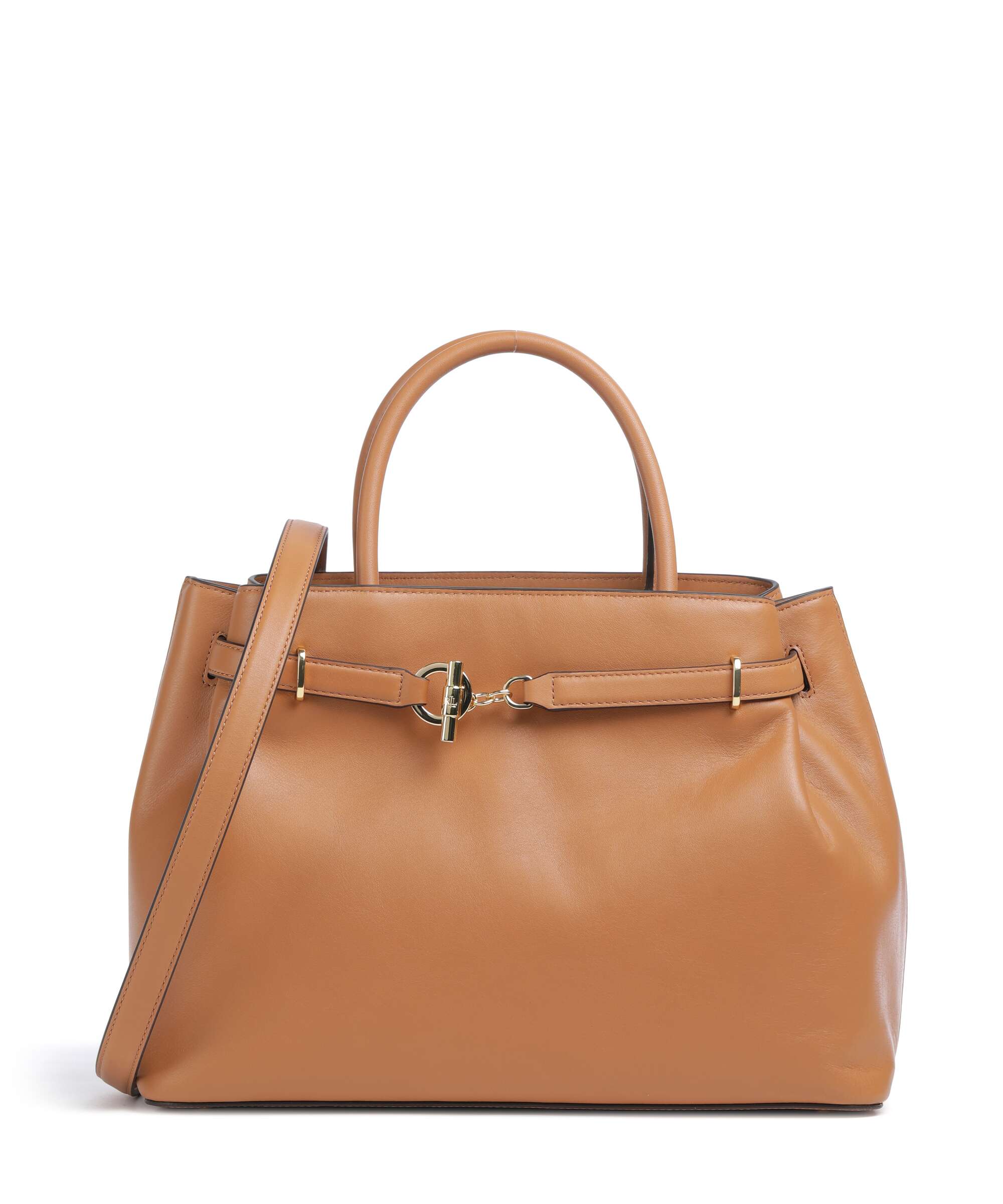 Lauren Ralph Lauren Blaike Large Handbag classic caramel