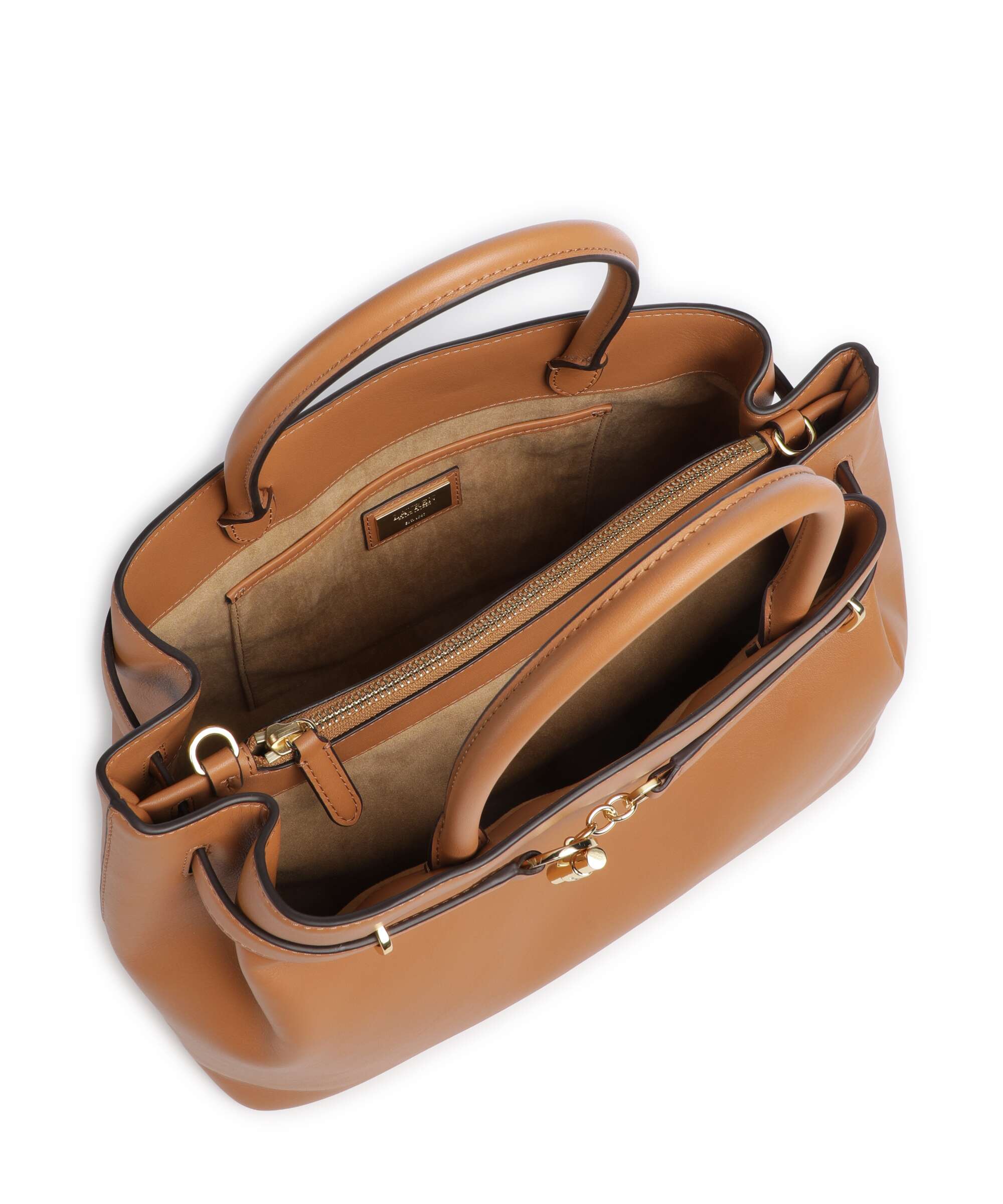 Lauren Ralph Lauren Blaike Large Handbag classic caramel
