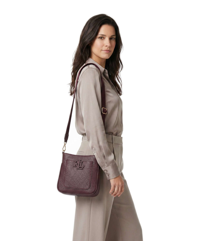 Lauren Ralph Lauren Cameryn Small Crossbody bag dark garnet