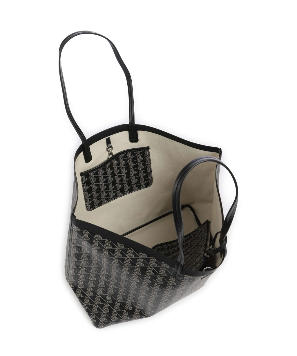 Lacoste Zely Tote bag mono noir/beige
