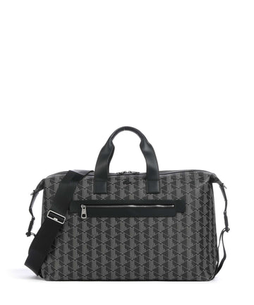 Lacoste The Blend Viikonloppukassi monogram noir/gris