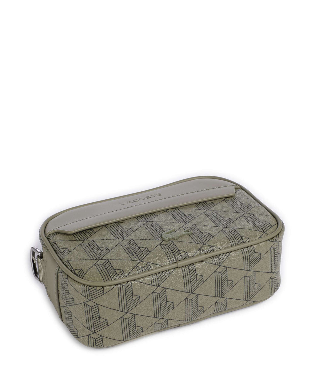 Lacoste The Blend Crossbody bag mono kaki/noir