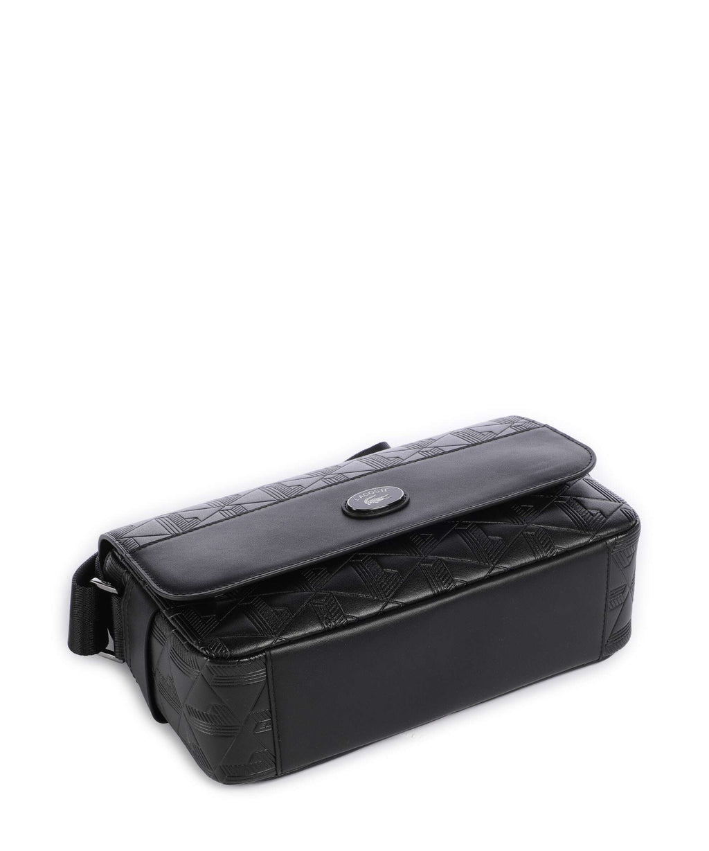 Lacoste Nomogramme Crossbody bag noir