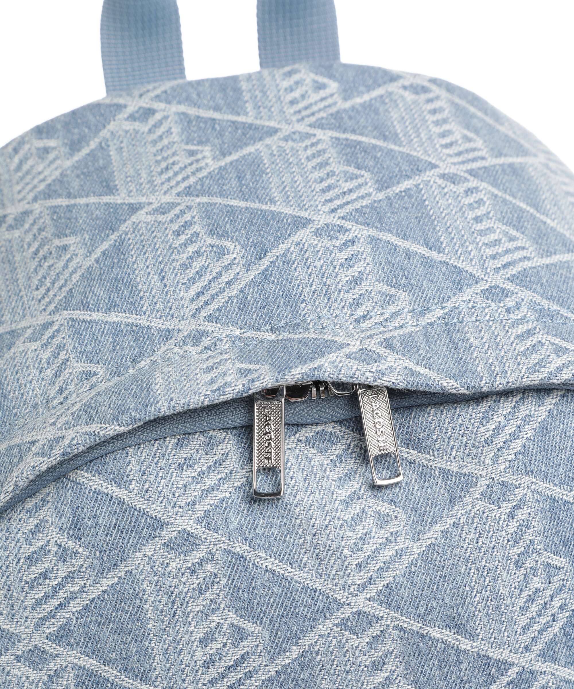 Lacoste Neocroc Jacquard Backpack tradewinds