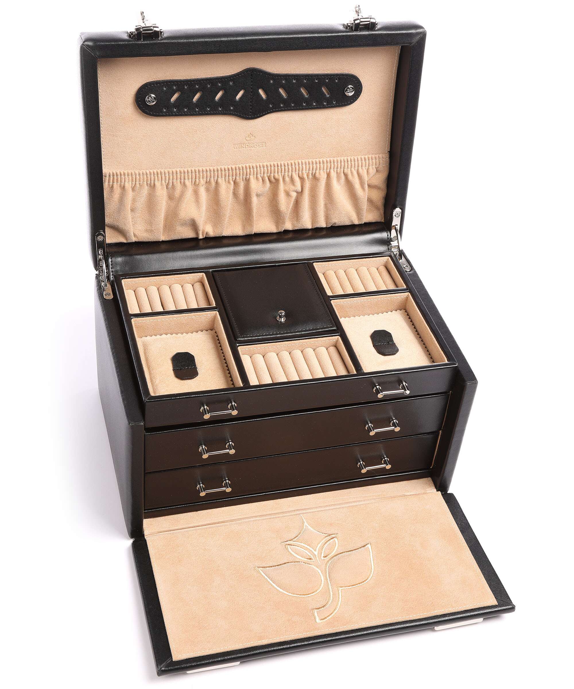 Windrose Ambiance Jewelry box schwarz