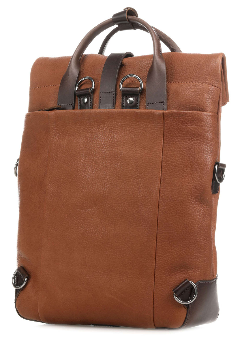 Harold's Mount Ivy Rolltop backpack cognac/braun
