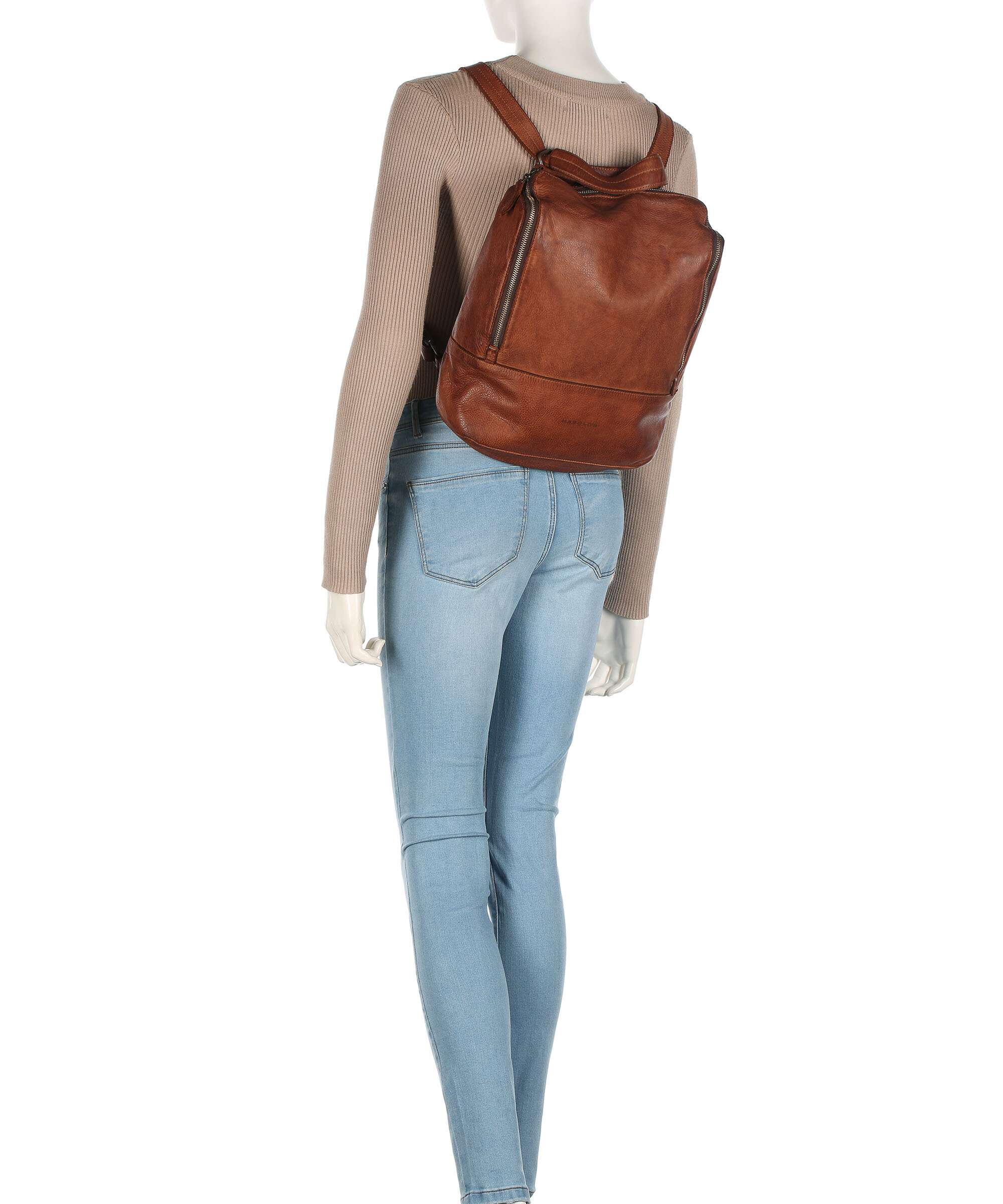 Harold's Submarine Backpack cognac