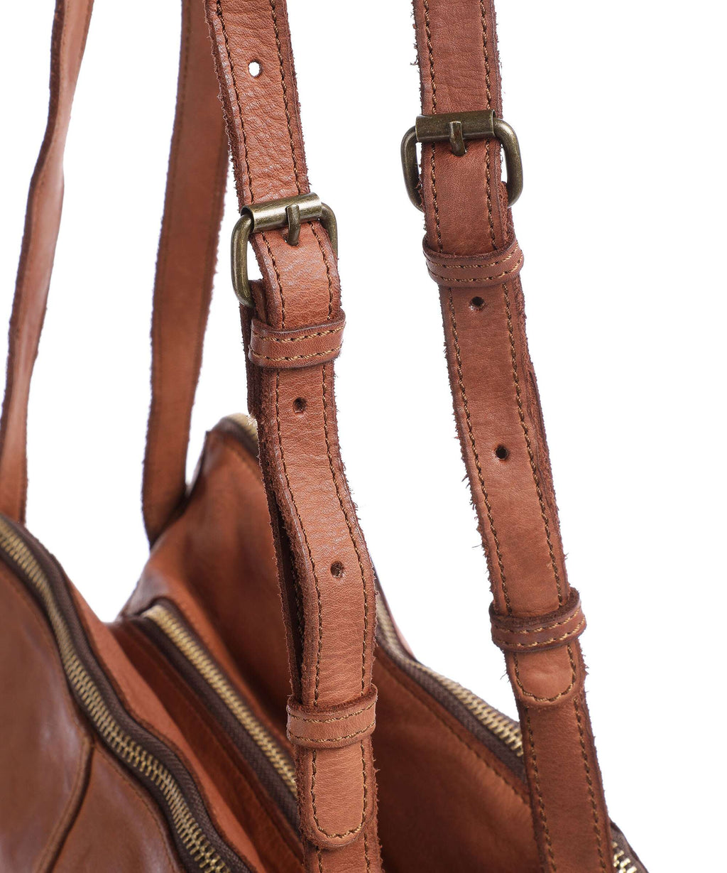 Harold's Submarine Hobo bag cognac