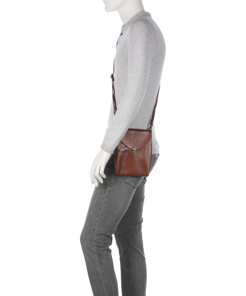 Harold's Fold Crossbody bag cognac