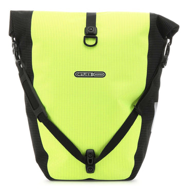 Ortlieb Back-Roller High-Vis QL2.1 Laukku pyörätelineille neon yellow/black reflective