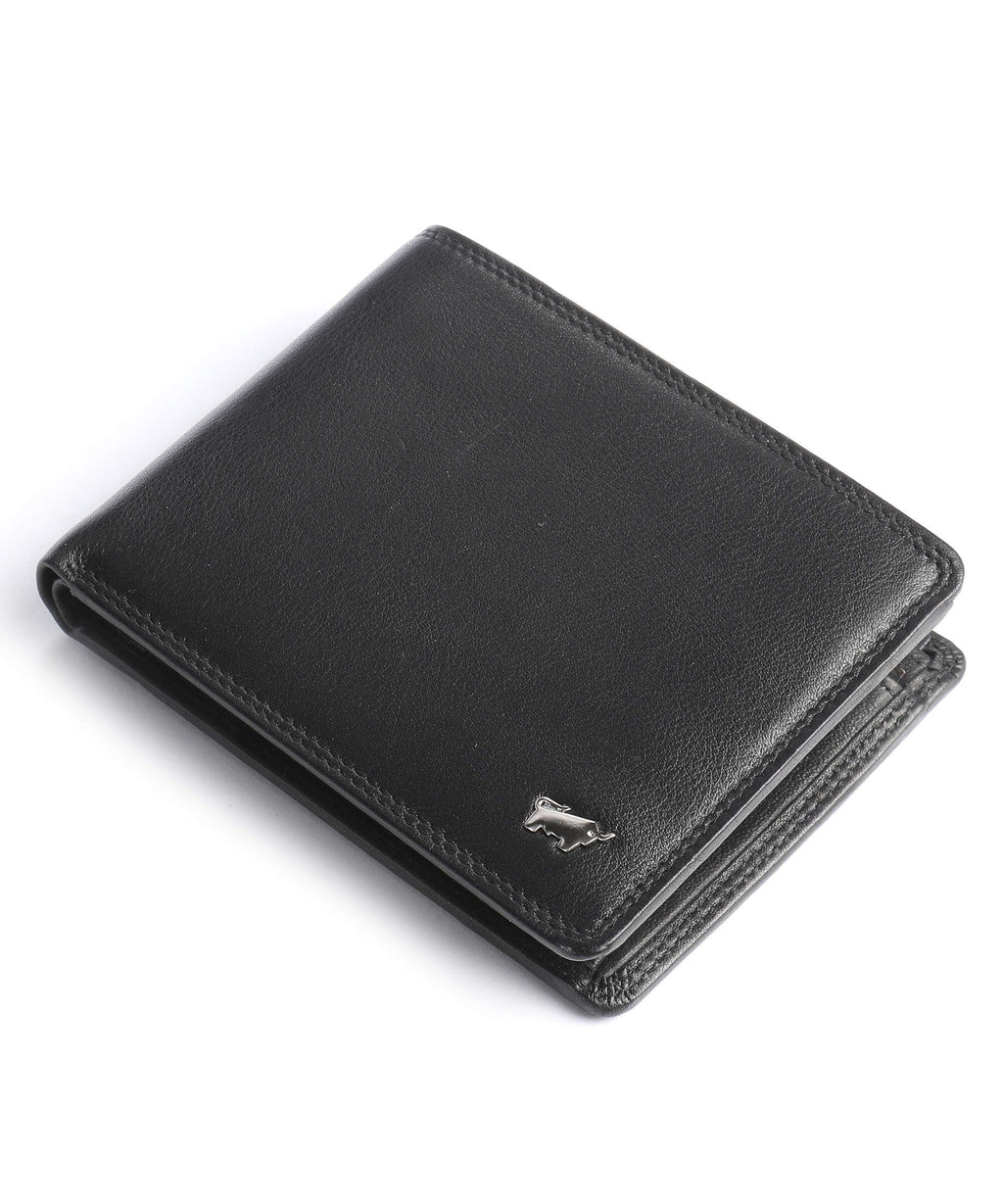 Braun Büffel Golf Secure RFID Wallet black