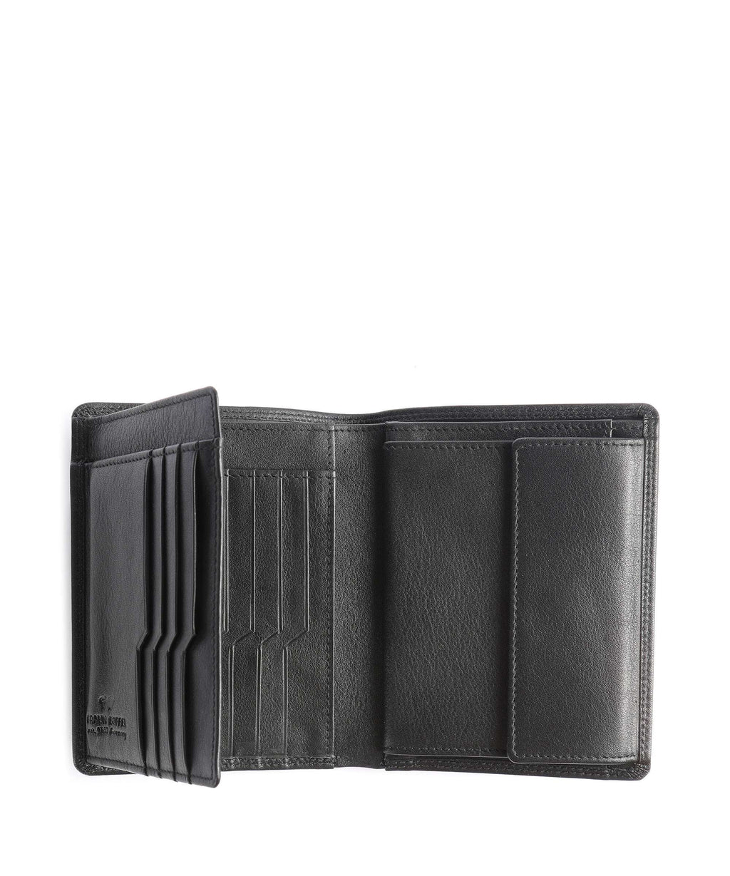Braun Büffel Golf Secure RFID Wallet black