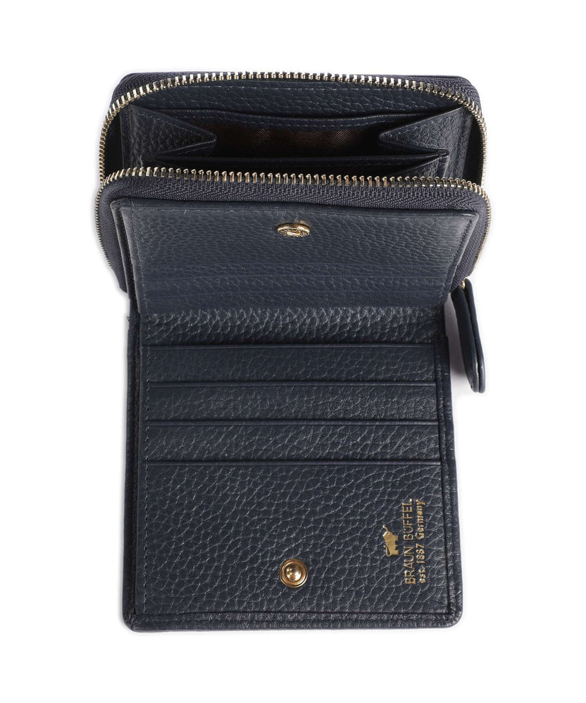 Braun Büffel Asti RFID Wallet navy