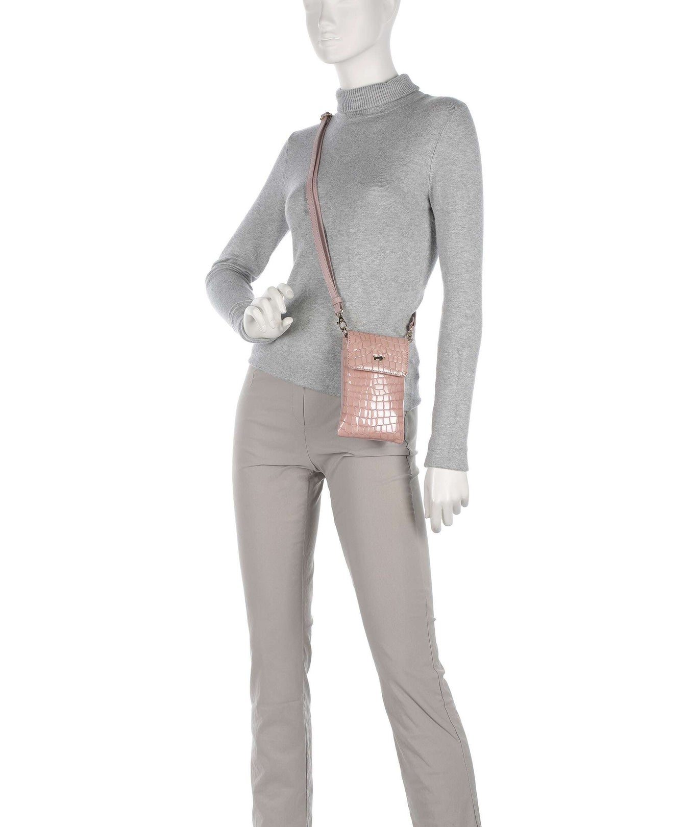 Braun Büffel Verona Phone bag rose