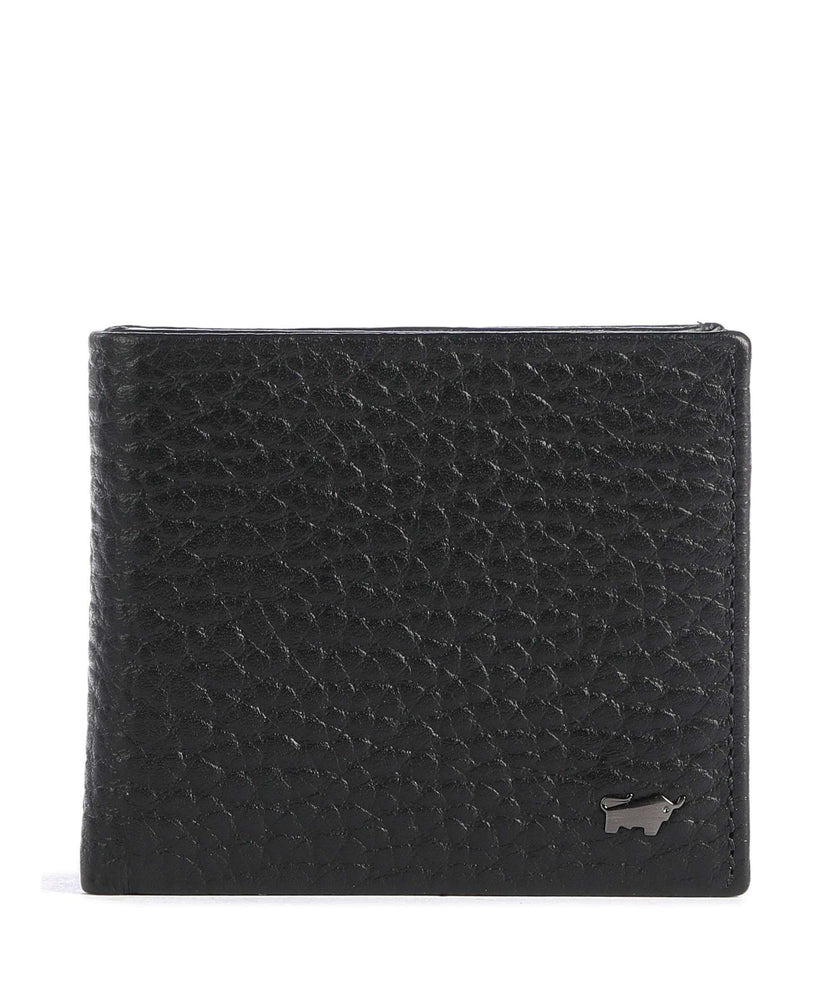 Braun Büffel Yannik RFID Wallet schwarz