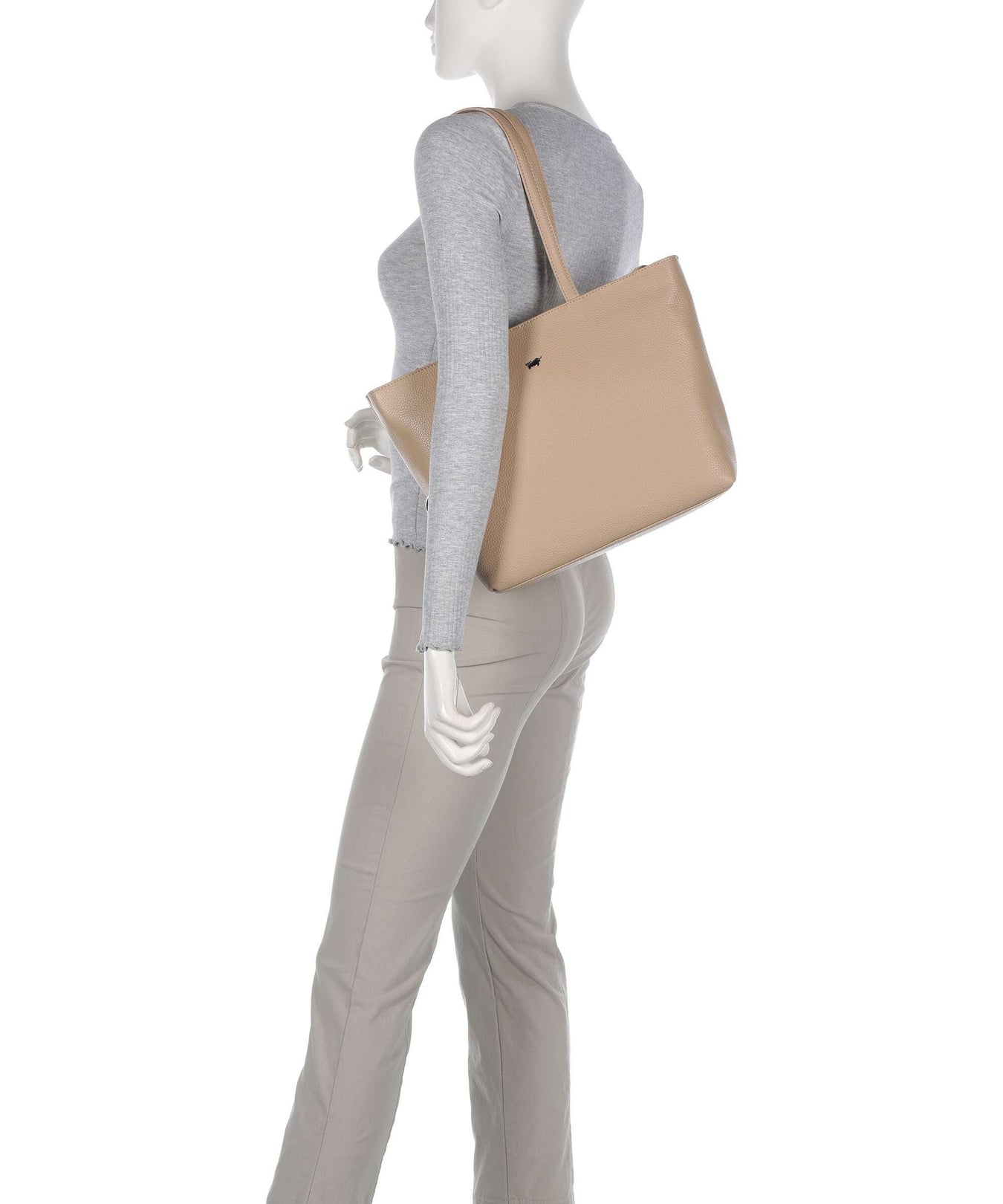 Braun Büffel Hanna Tote bag creme