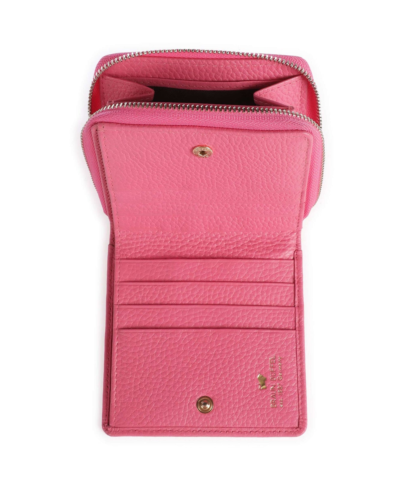 Braun Büffel Asti RFID Wallet meta pink