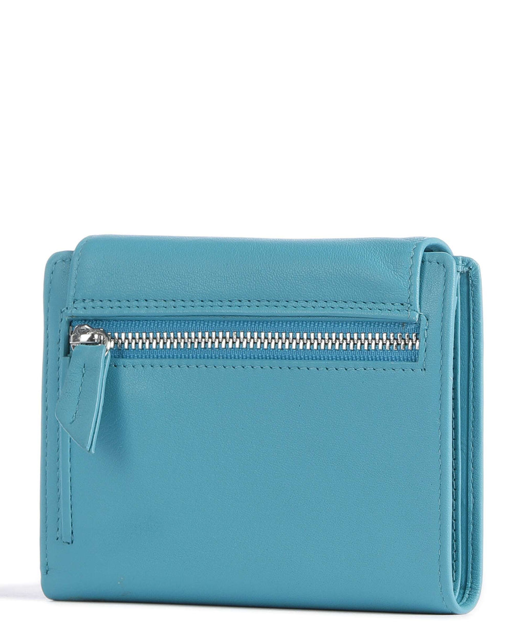 Braun Büffel Joy RFID Wallet türkis