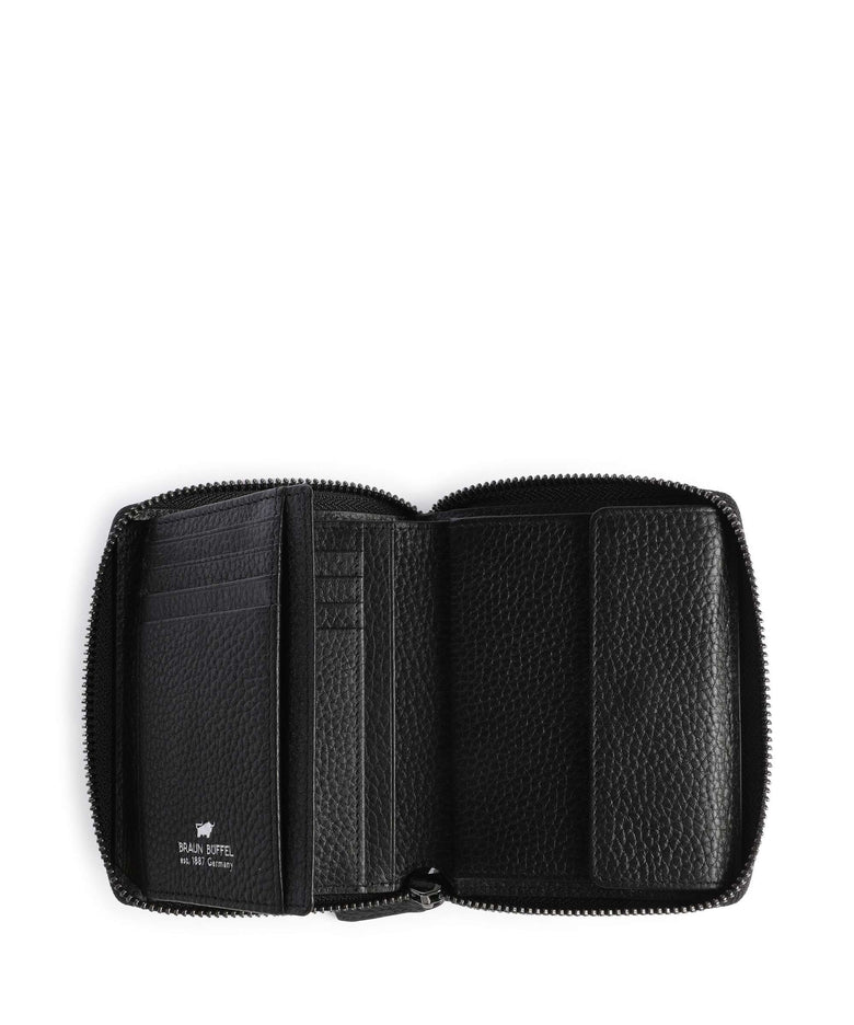 Braun Büffel Theo RFID Wallet schwarz
