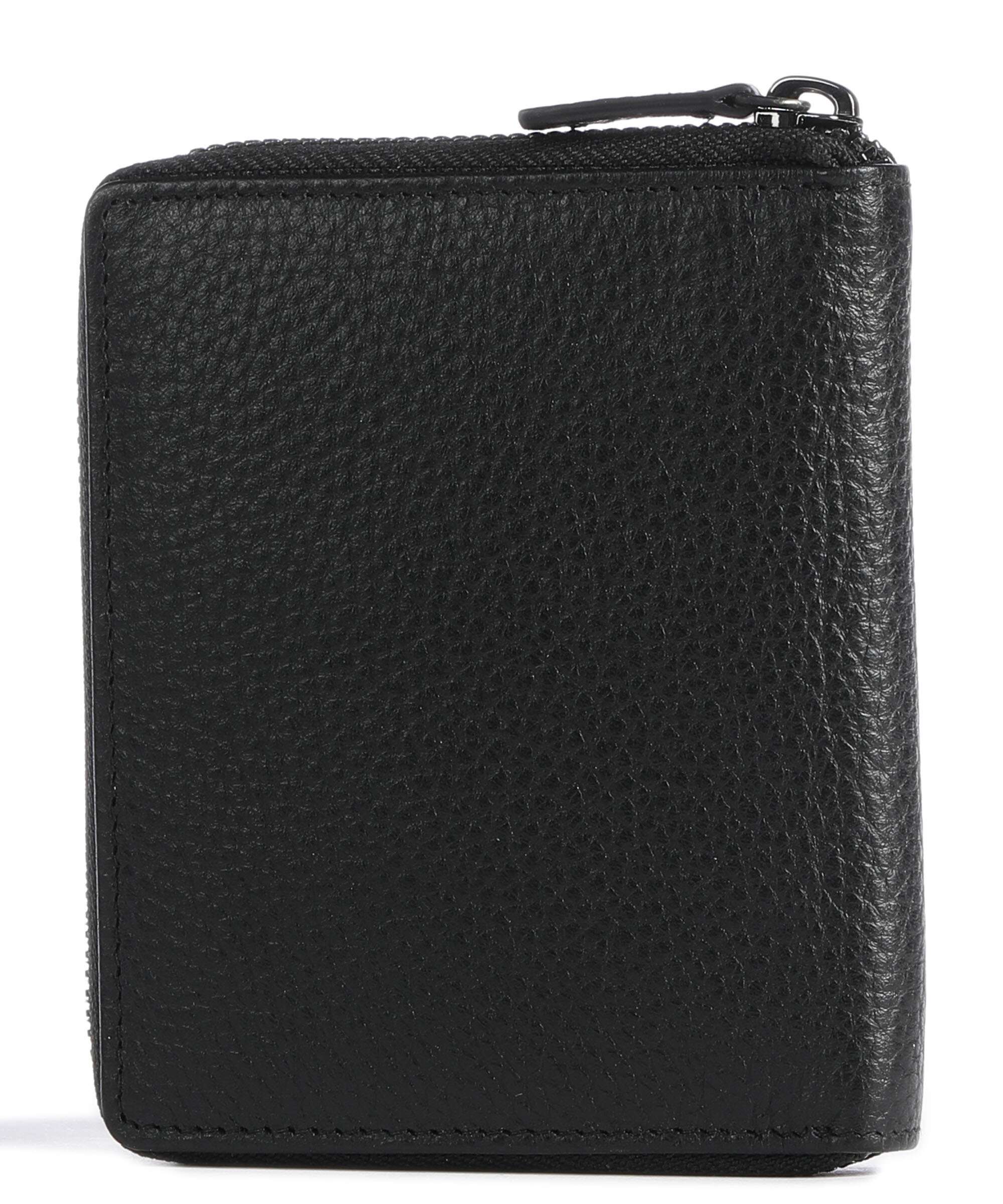 Braun Büffel Theo Wallet schwarz