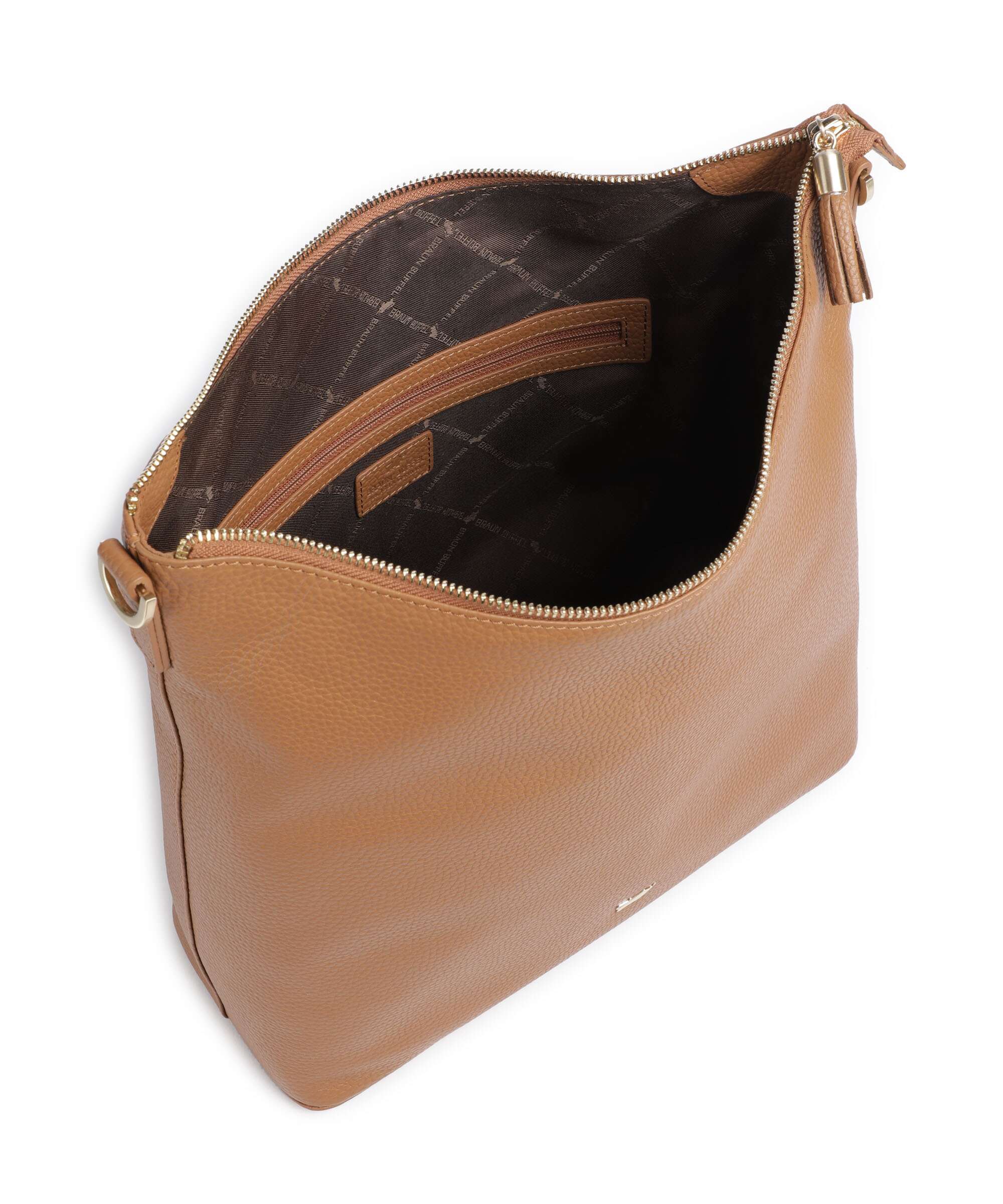 Braun Büffel Hanna M Hobo bag cognac